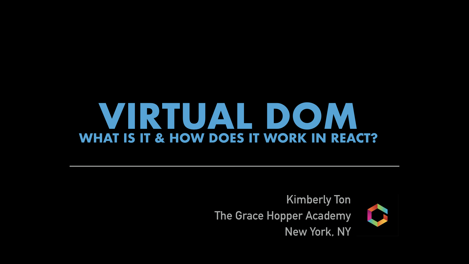 What is the Virtual DOM? Fullstack Academy