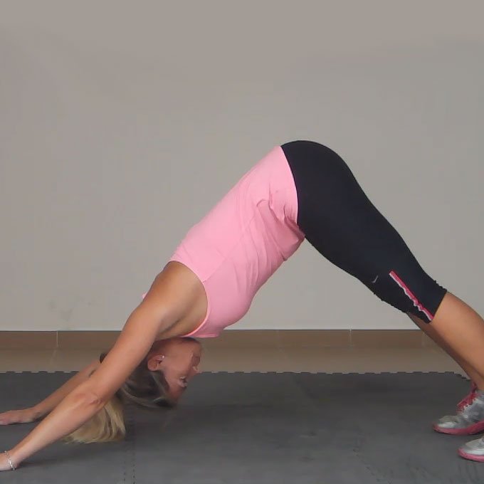 Downward Dog Exercise Golf Loopy Play Your Golf Like a