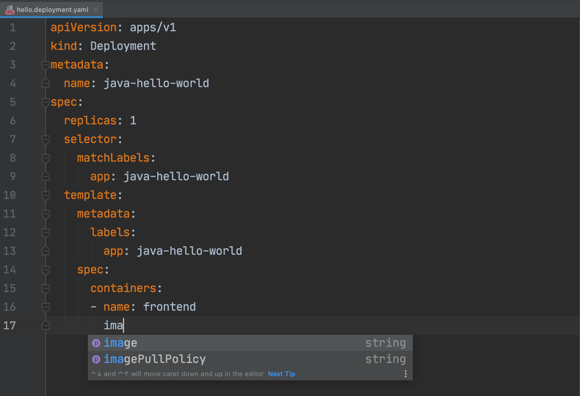 Work with Google Cloud and YAML files in Cloud Code for IntelliJ