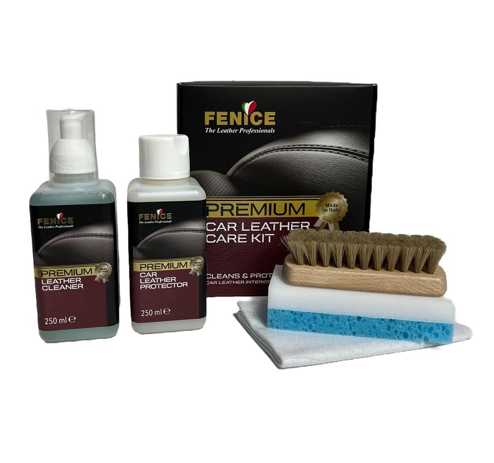 Skinnpleiesett Leather Car Care