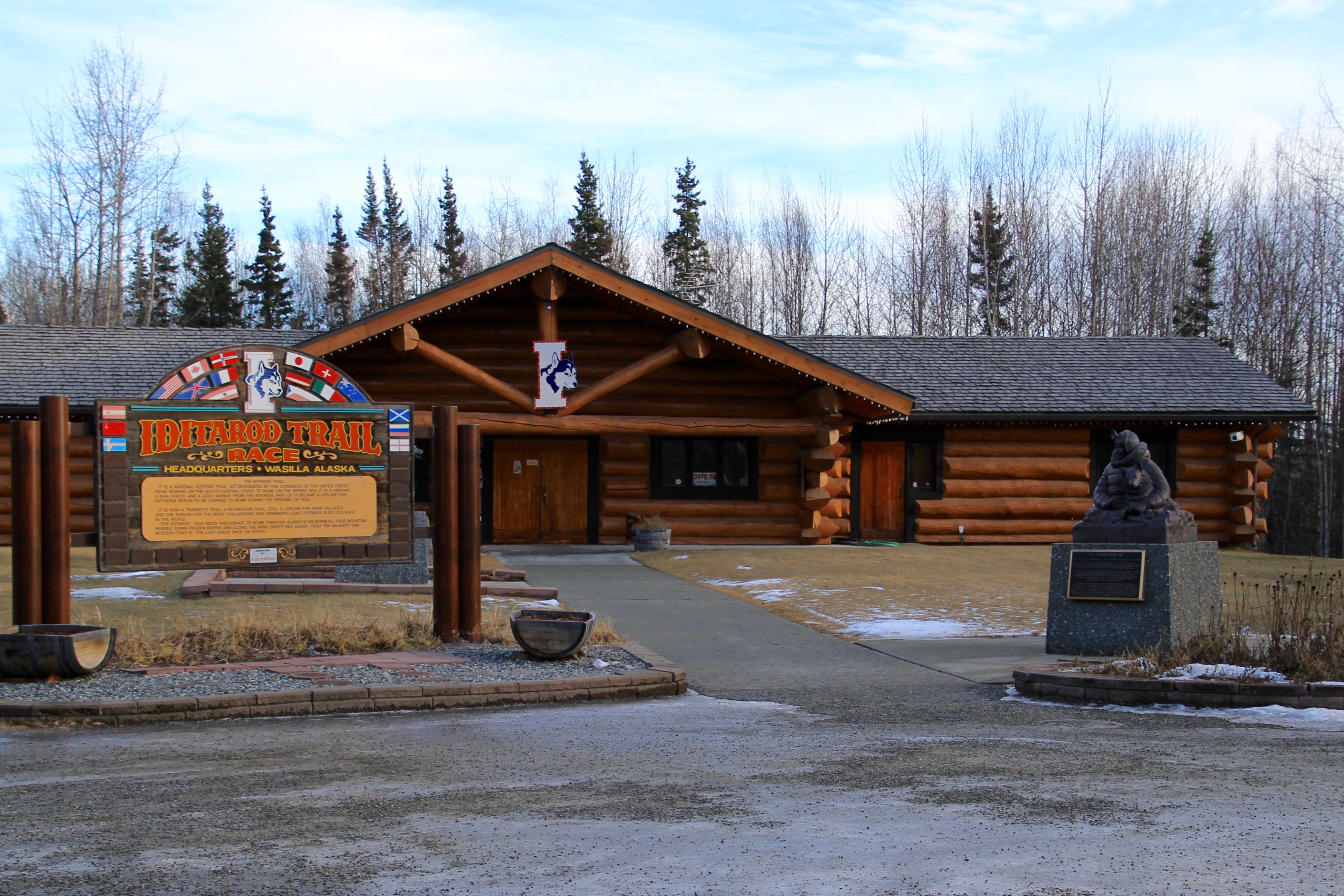 Zoom Lens Iditarod Headquarters, Wasilla, Alaska Iditarod