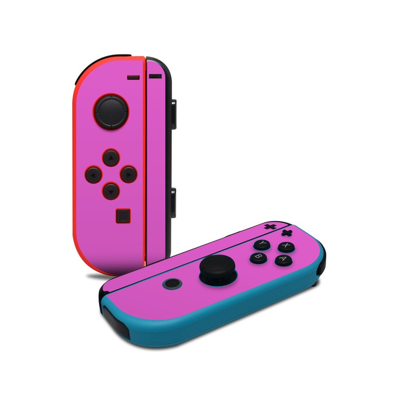 Solid State Vibrant Pink Nintendo Switch JoyCon