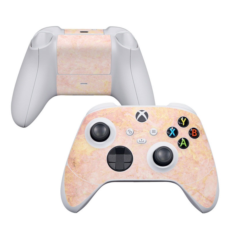 Rose Gold Marble Xbox Series S Controller Skin iStyles