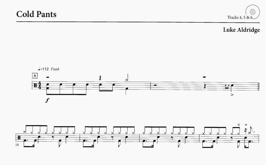 2 Cold Pants鼓谱 英皇Rock School 架子鼓谱 琴谱网