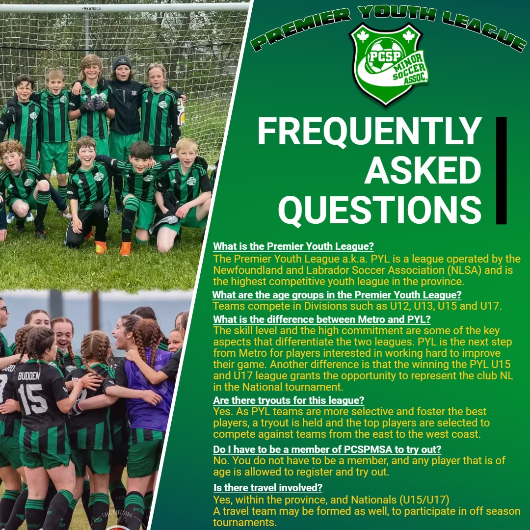 NL Premier/Championship League (PYL) Portugal CoveSt. Philip's Minor