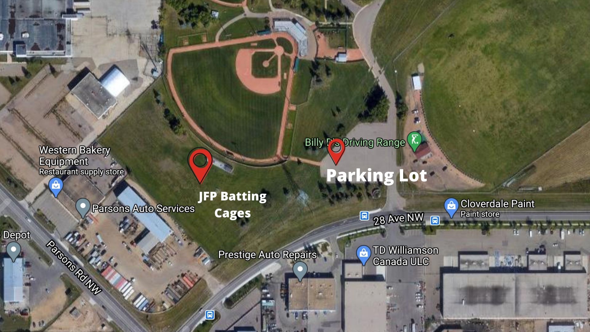 South West Edmonton Baseball site by RAMP InterActive