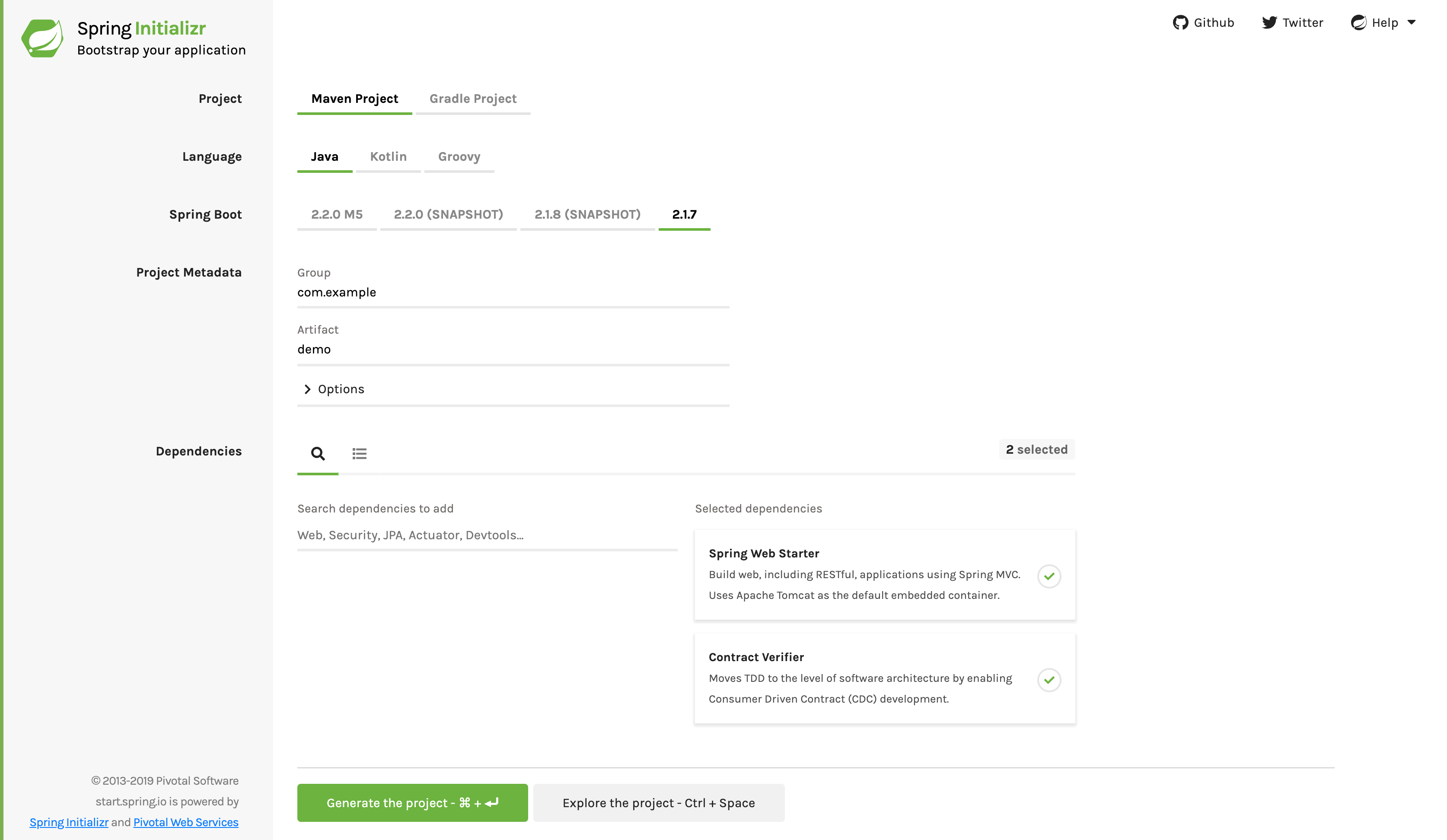 Spring Cloud Contract Reference Documentation