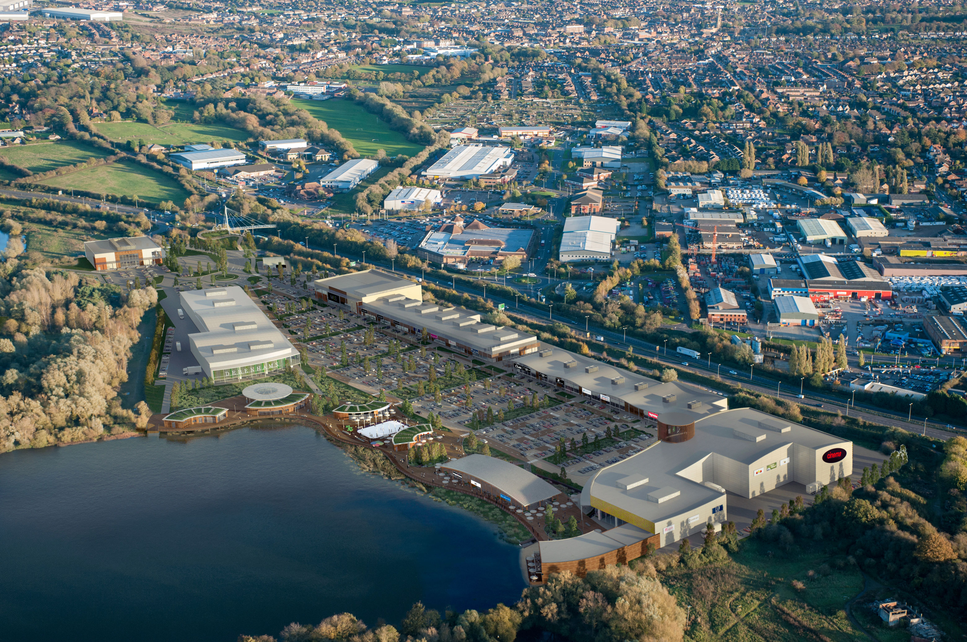 Rushden Lakes Retail Park Visual Eyes Media
