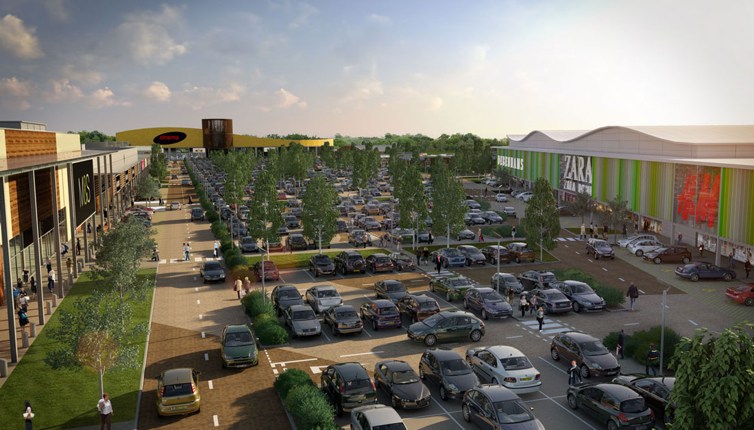 Rushden Lakes Retail Park Visual Eyes Media