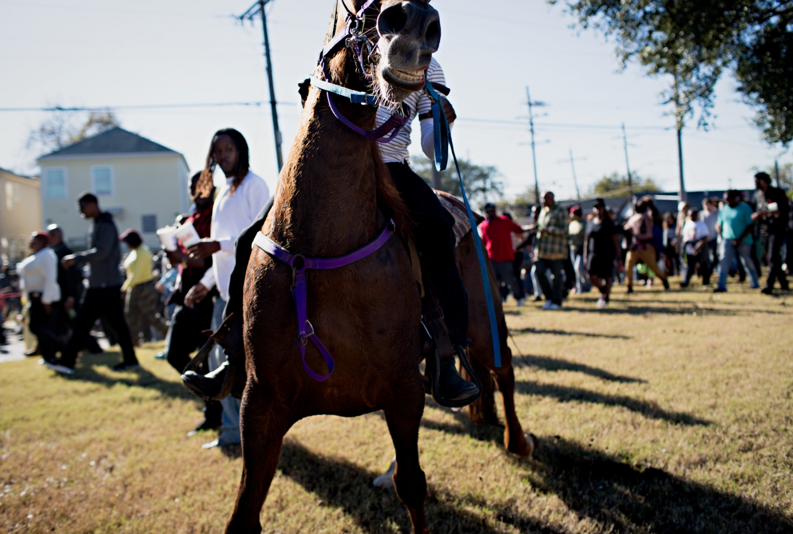 Second Line parade in new orleans louisiana photogopraphs nima taradji