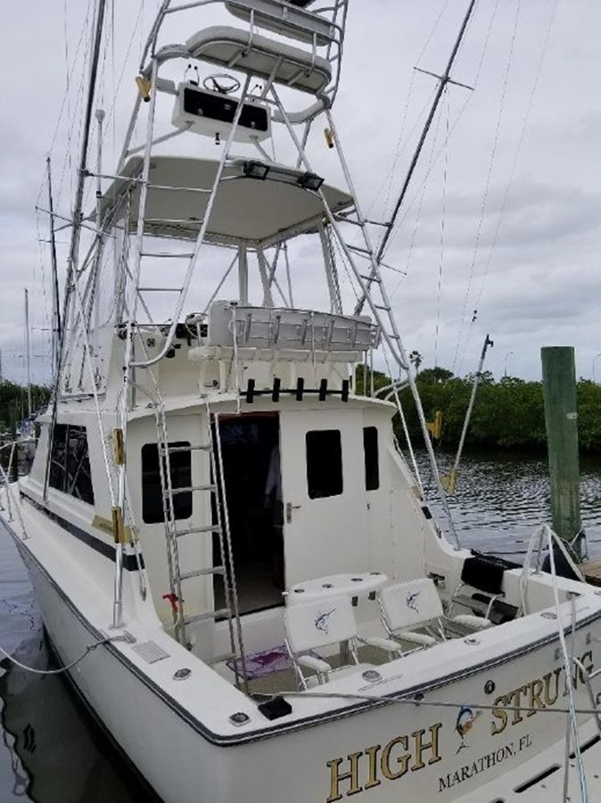 33 BERTRAM CUSTOM FBC with Tower Sport Yacht BERTRAM 33' 1978 YATCO