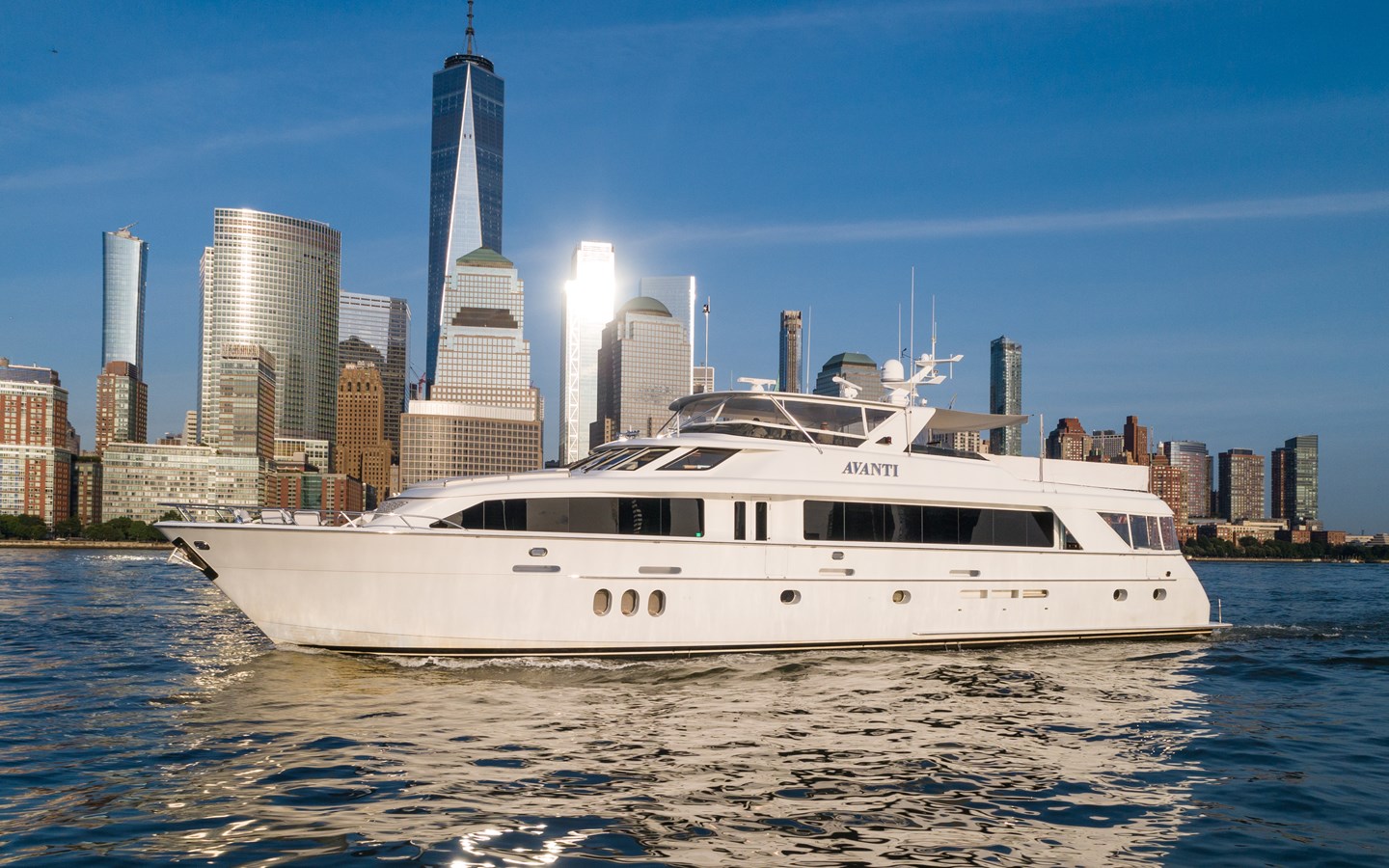AVANTI Yacht for Sale 100' HATTERAS 2005 FGI