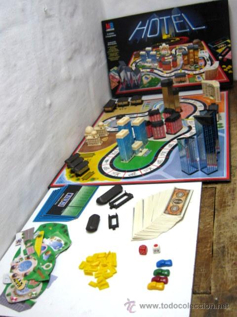Mb Juegos 1989 - Hotel - Juego De Mesa - Sold Through Direct Sale - 36008811