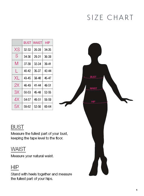 Zac And Size Chart - Ponasa