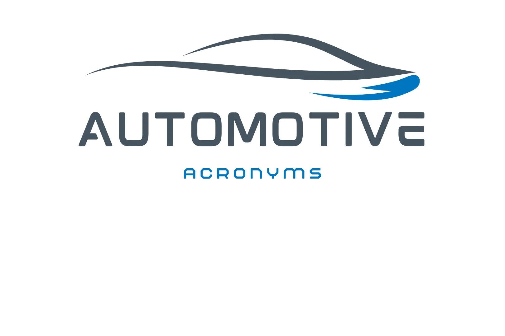 Automotive Acronyms Auto Transform