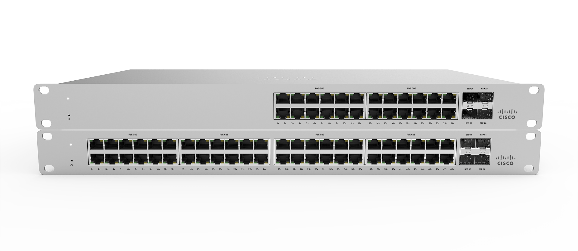 MS12048HWVAR Meraki MS120 48 1G L2 Cloud Managed 48x GigE Switch