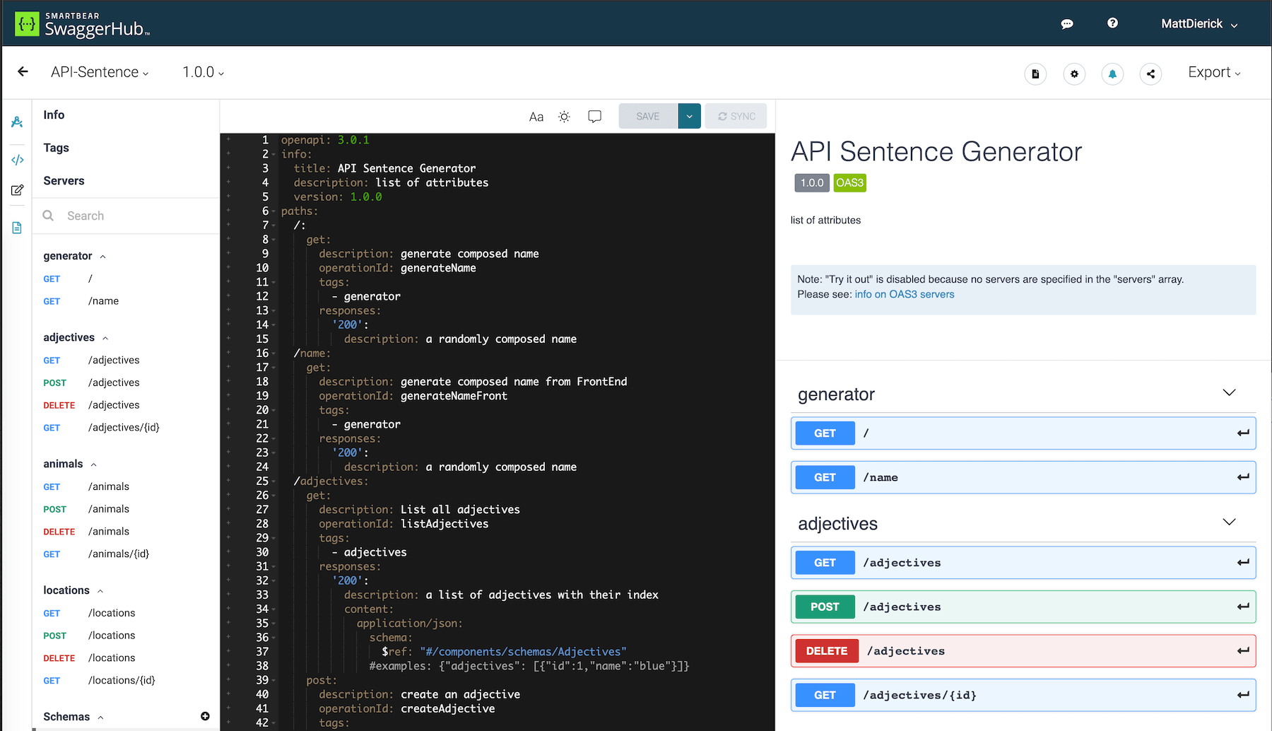 Step 4 Publish API v1.0