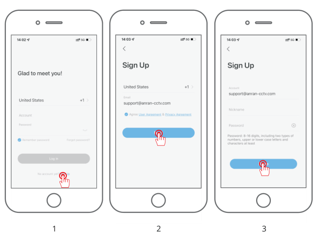 [ANRAN App]ANRAN P2 P3 HD WIFI SECURITY CAMERA Quick Start Guide