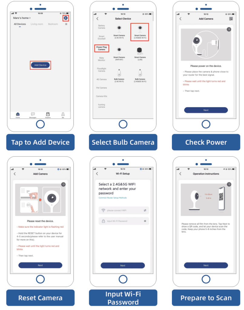 MUBVIEW PK320 Security Camera User Manual - CloudEdge App