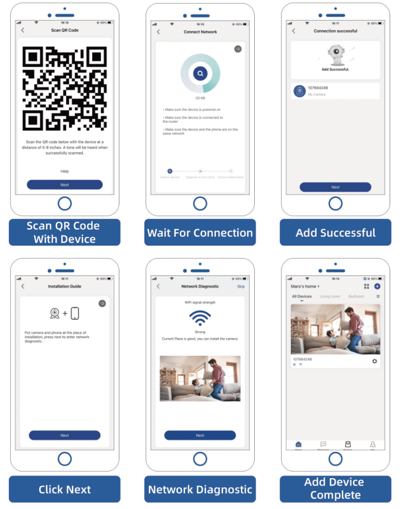 MUBVIEW PK320 Security Camera User Manual - CloudEdge App