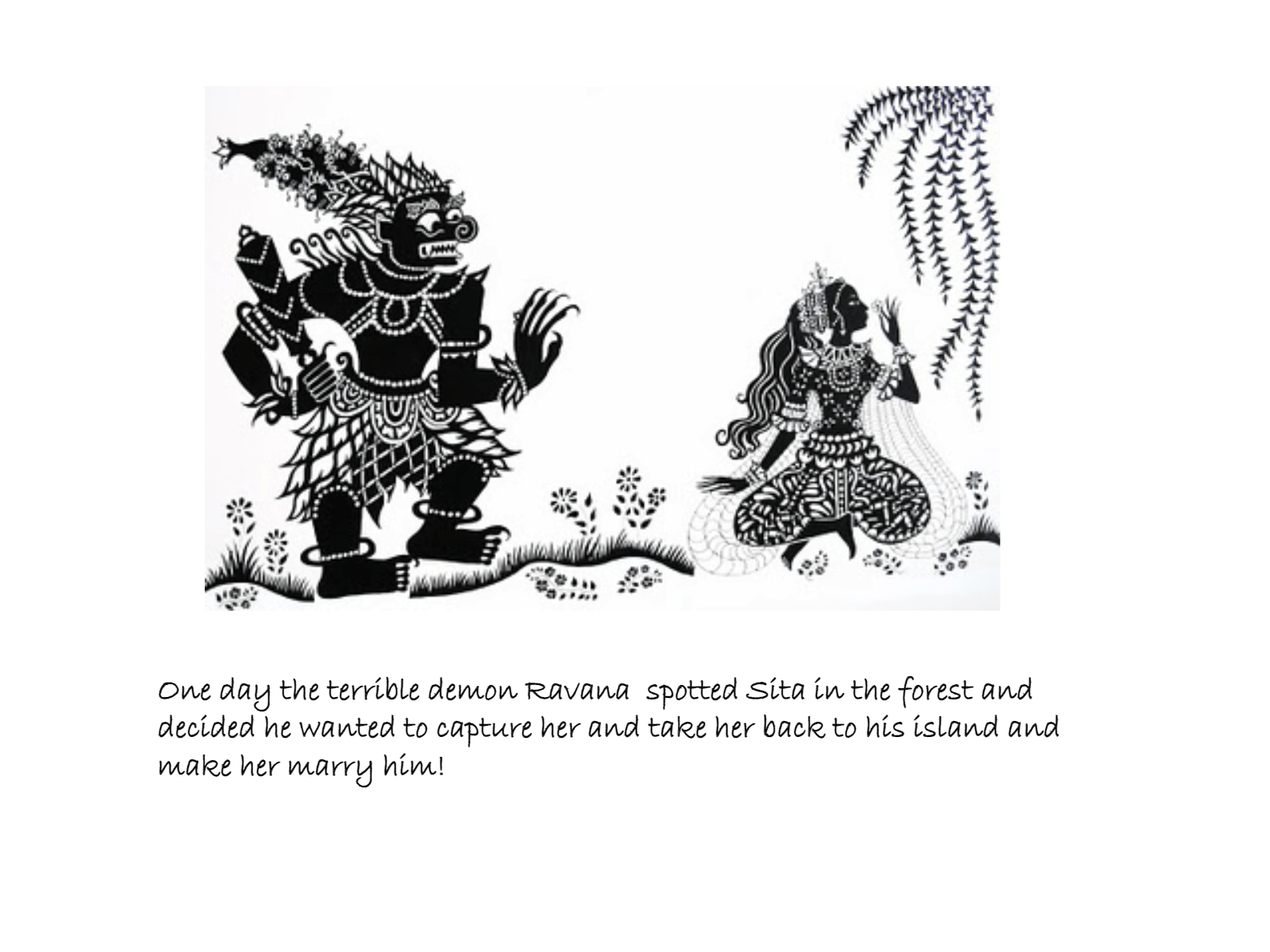 The story of Rama and Sita