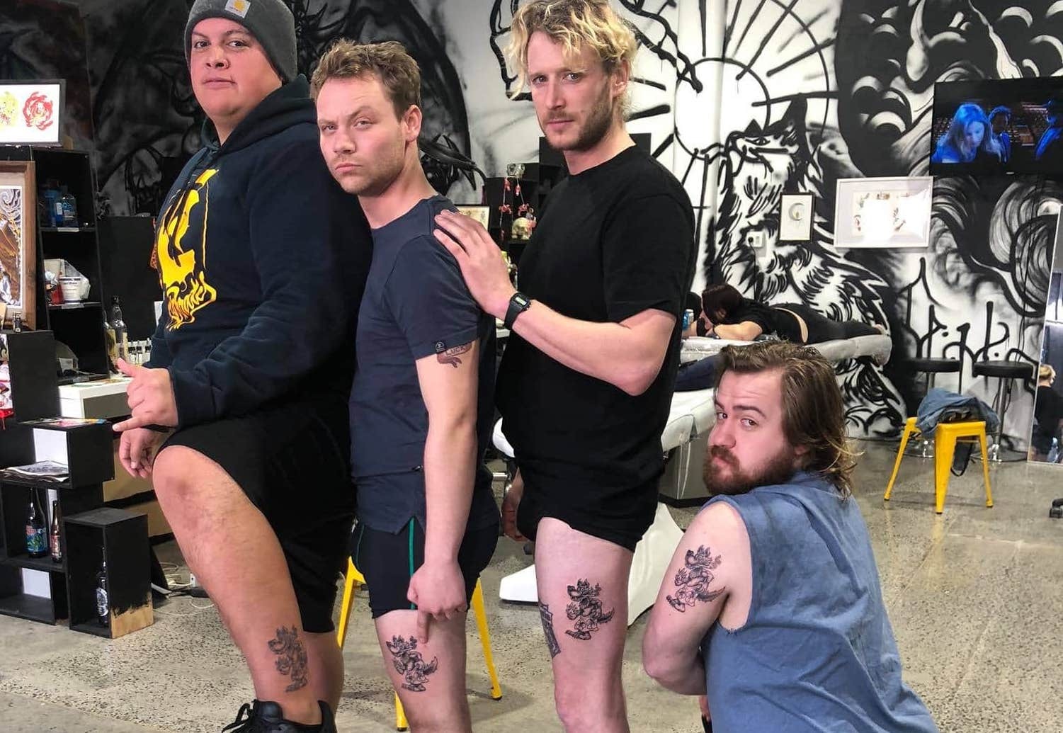 Spy: How Bromantic! Westside Boys Get Matching Tattoos - Nz Herald 1035_x_1501_jpg