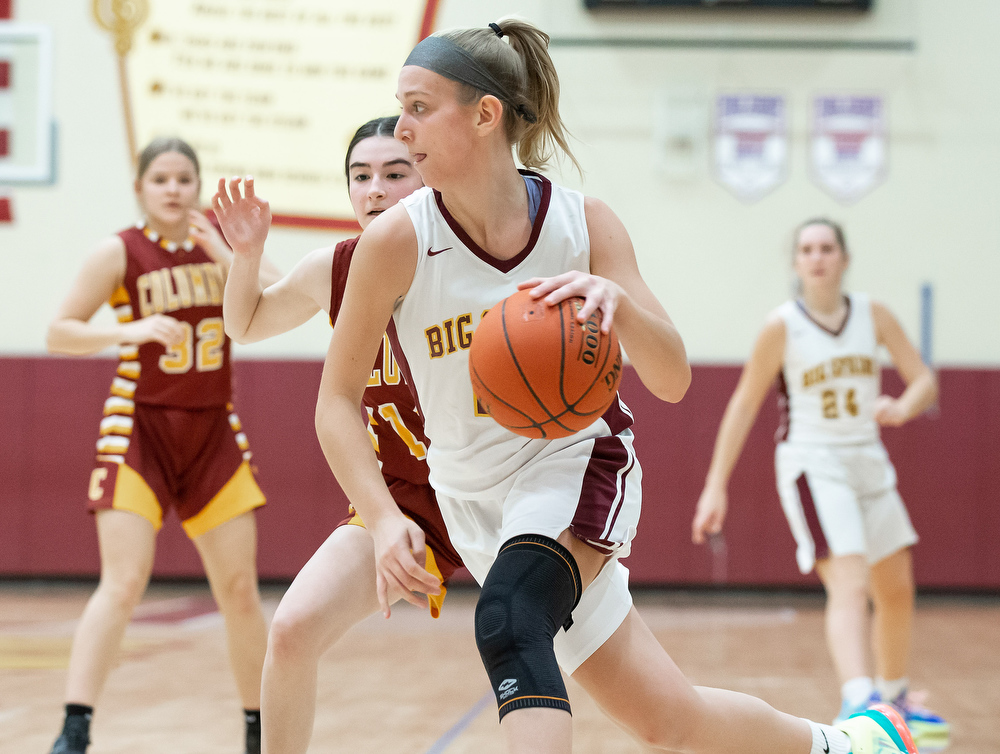 Columbia defeats Big Springs in girls game of the JT Kuhn Memorial