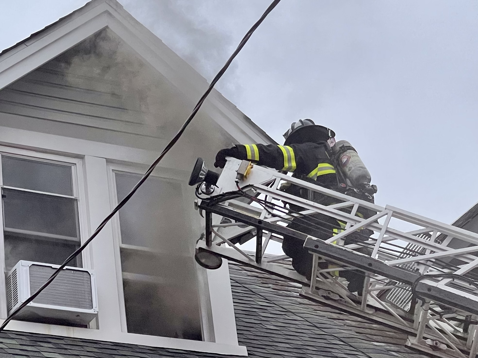 Catasauqua house fire on Oct. 5, 2021
