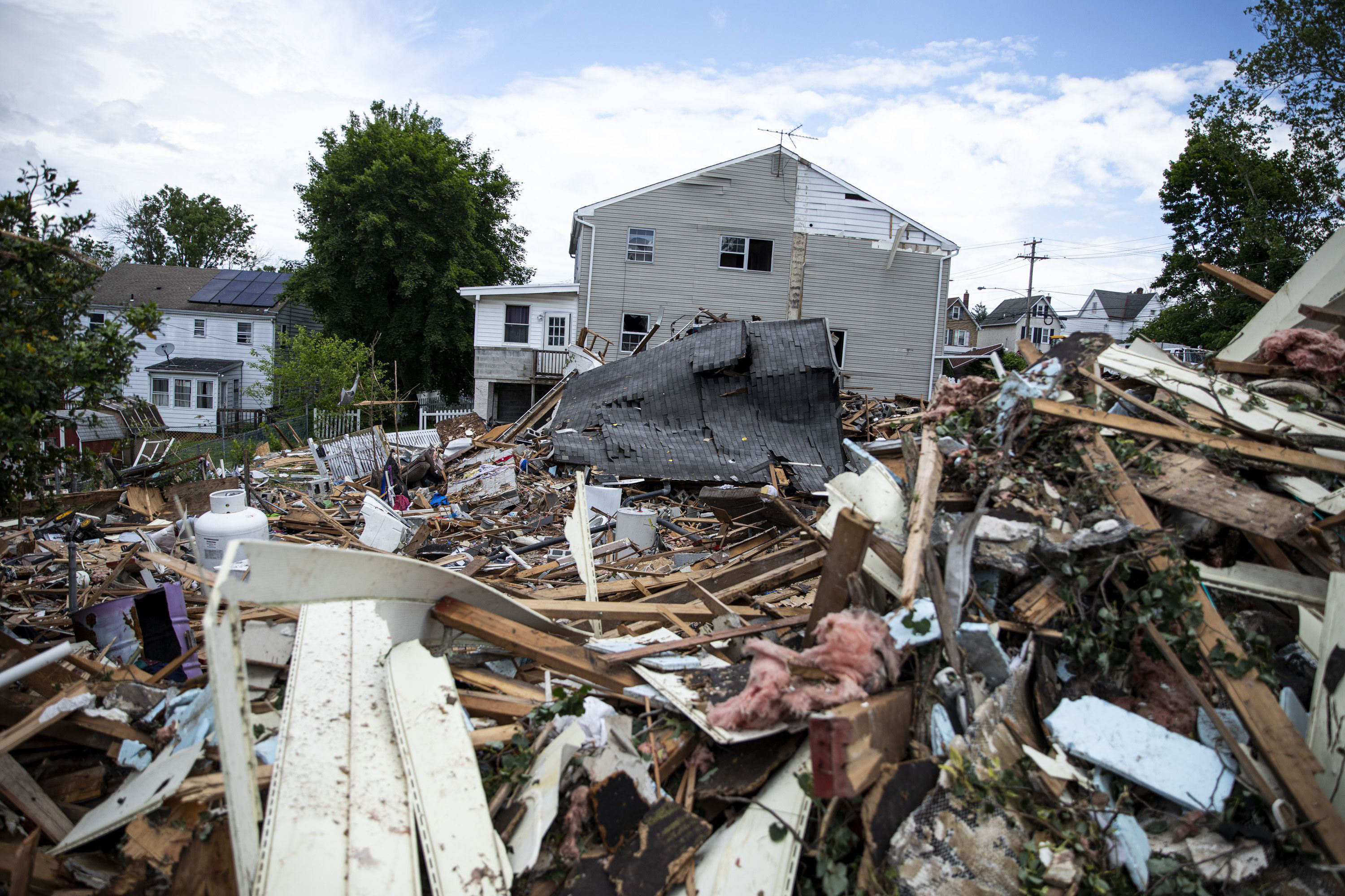 Fatal house explosion in Pottstown, Pa.