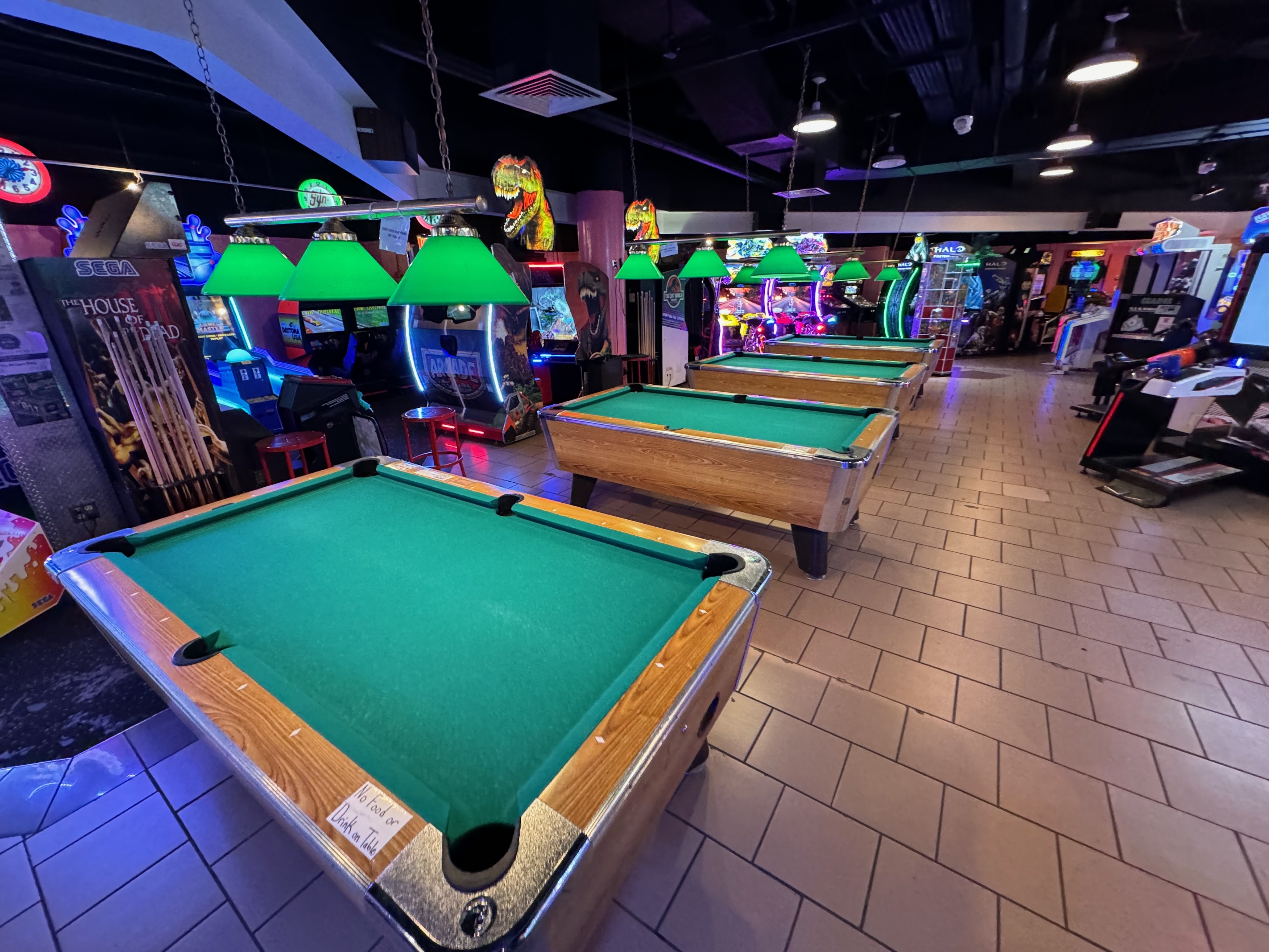 Pinball Pete's arcade in the Galleria building on South U in Ann Arbor