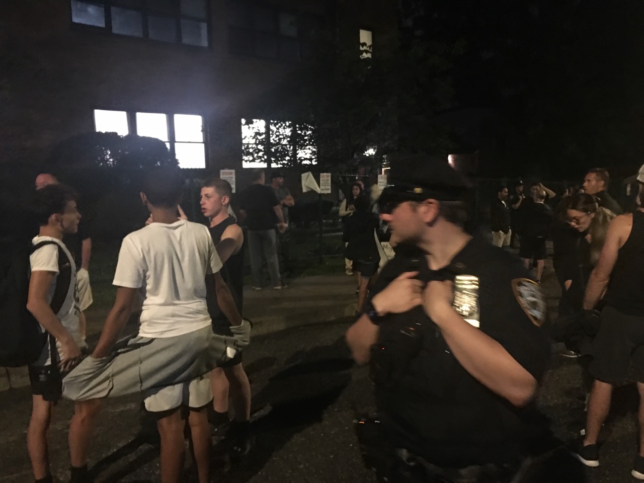 Hundreds show at St. John's Villa on Staten Island