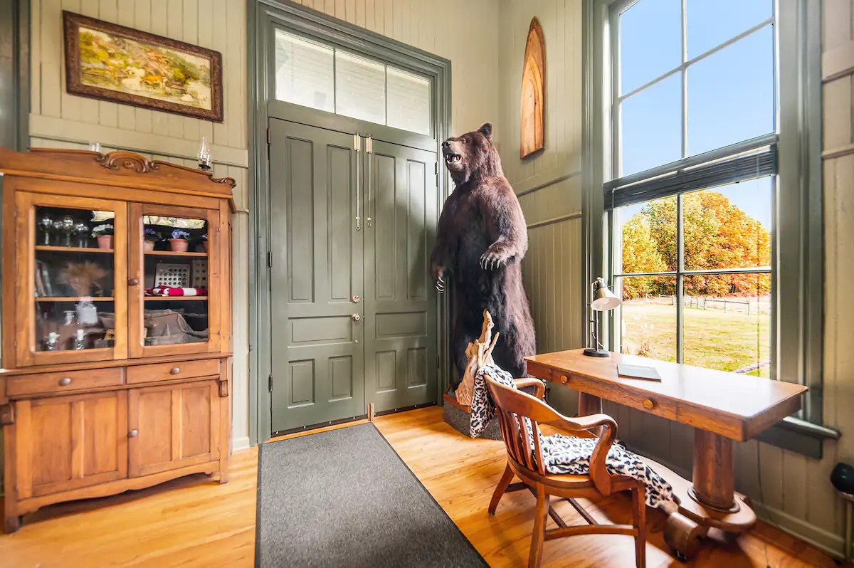 Train Depot Airbnb in Colon, Michigan