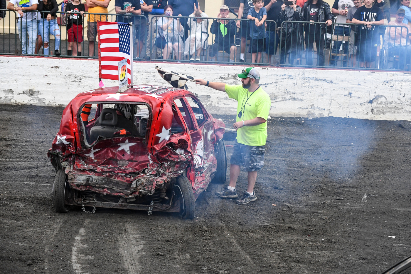 2022 Demolition Derby at the Great Allentown Fair