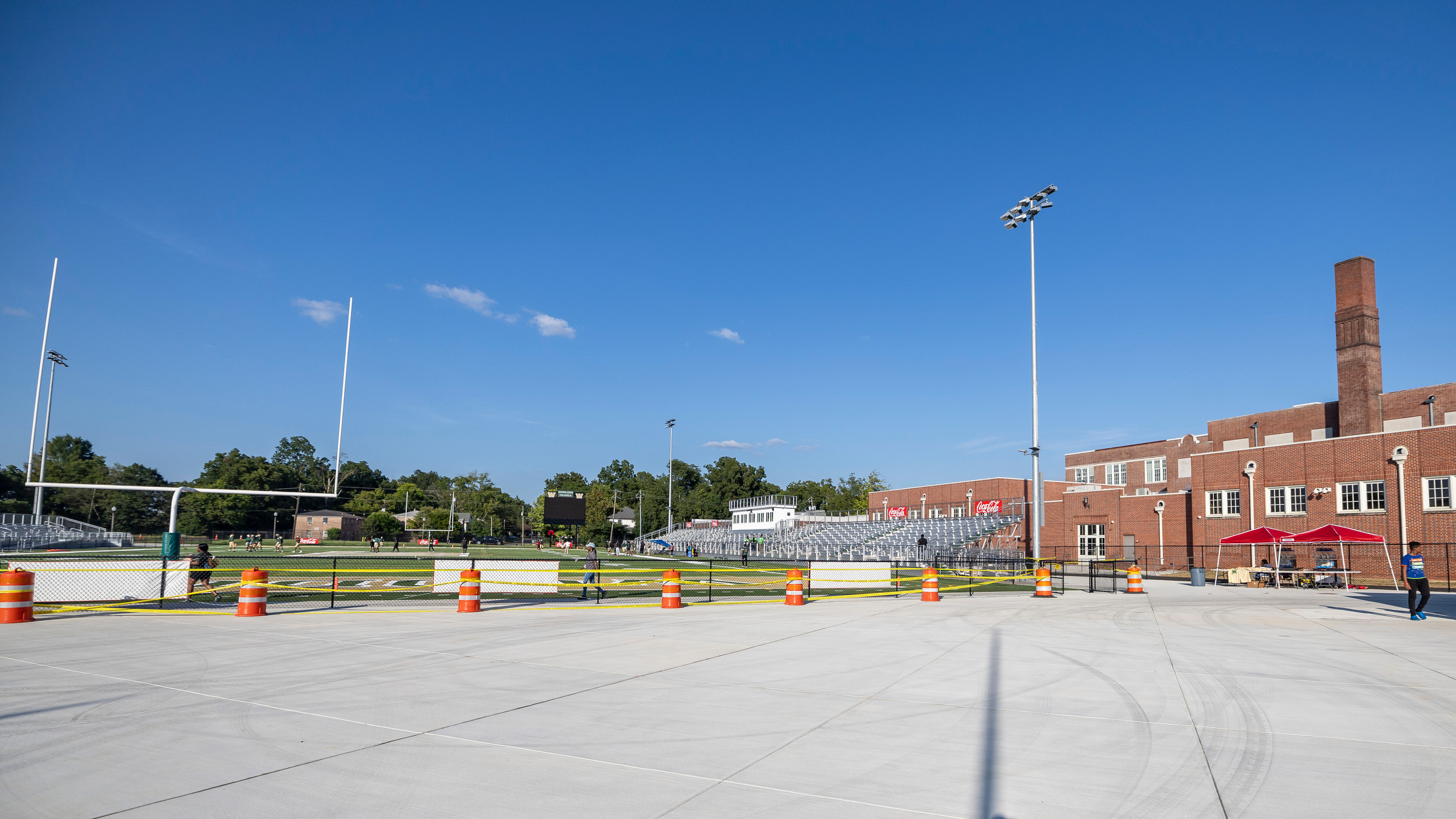 Woodlawn opens new stadium