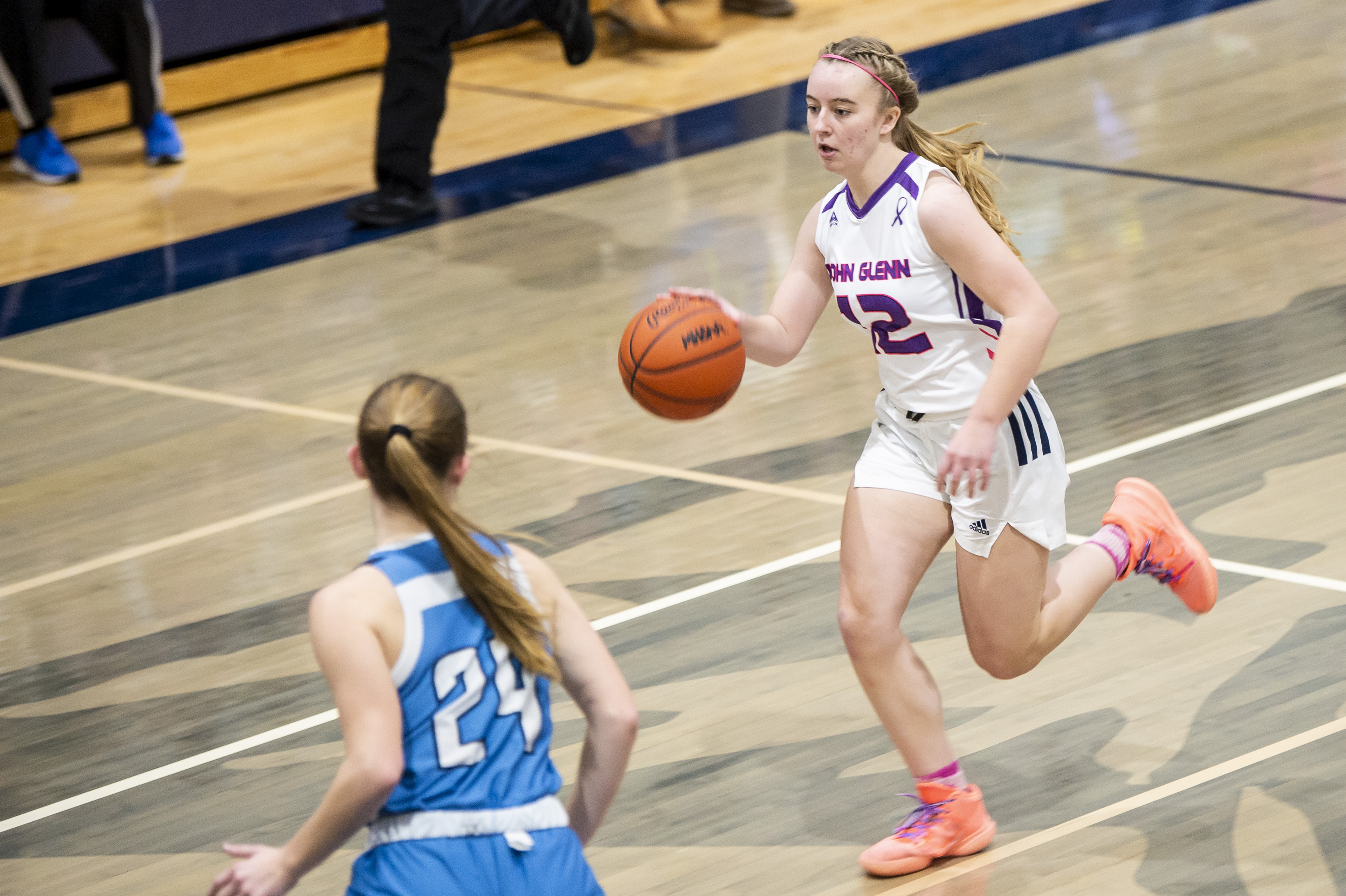 Garber girls basketball defeats John Glenn