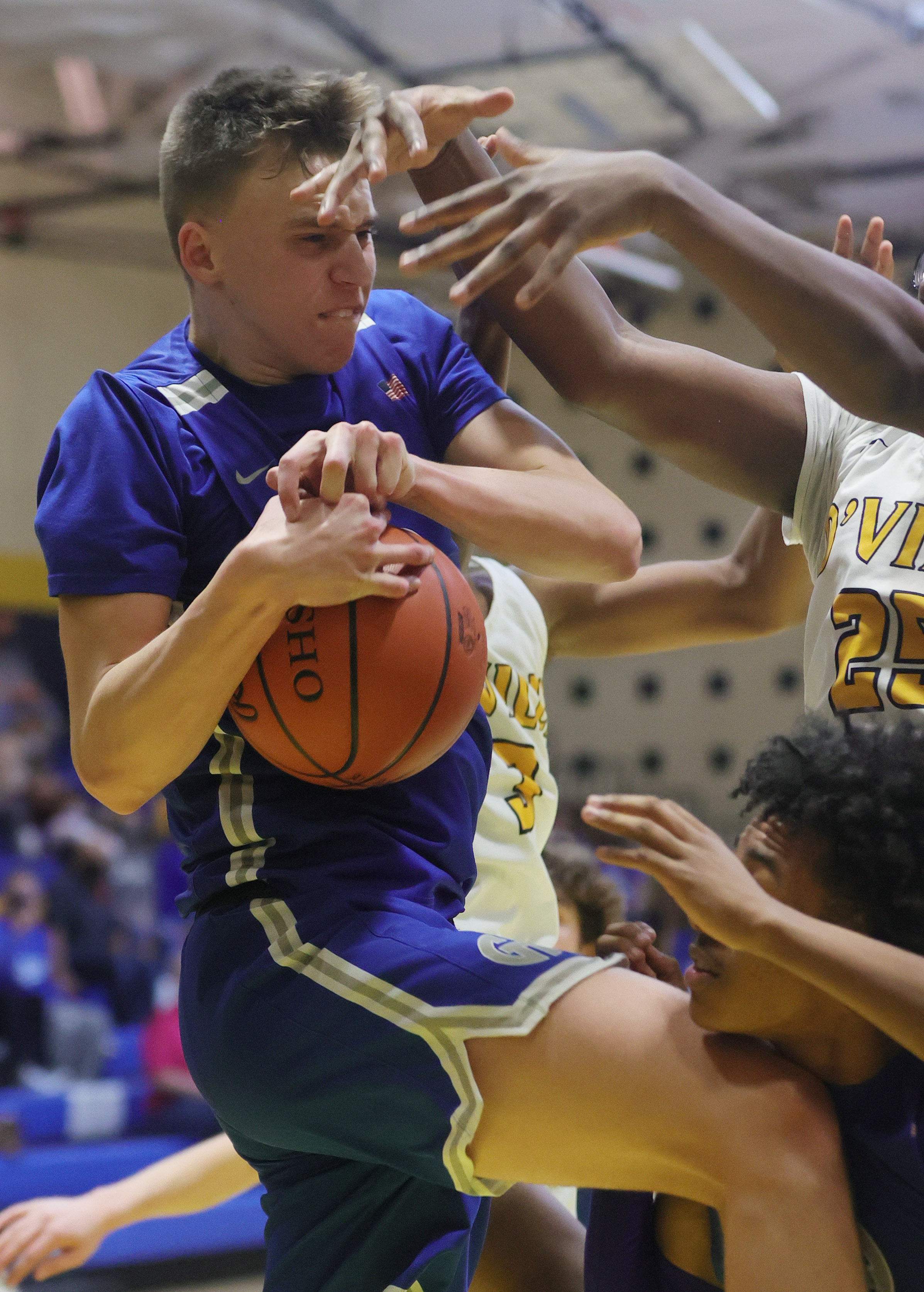Gilmour Academy vs. Warrensville Heights boys basketball playoff, March