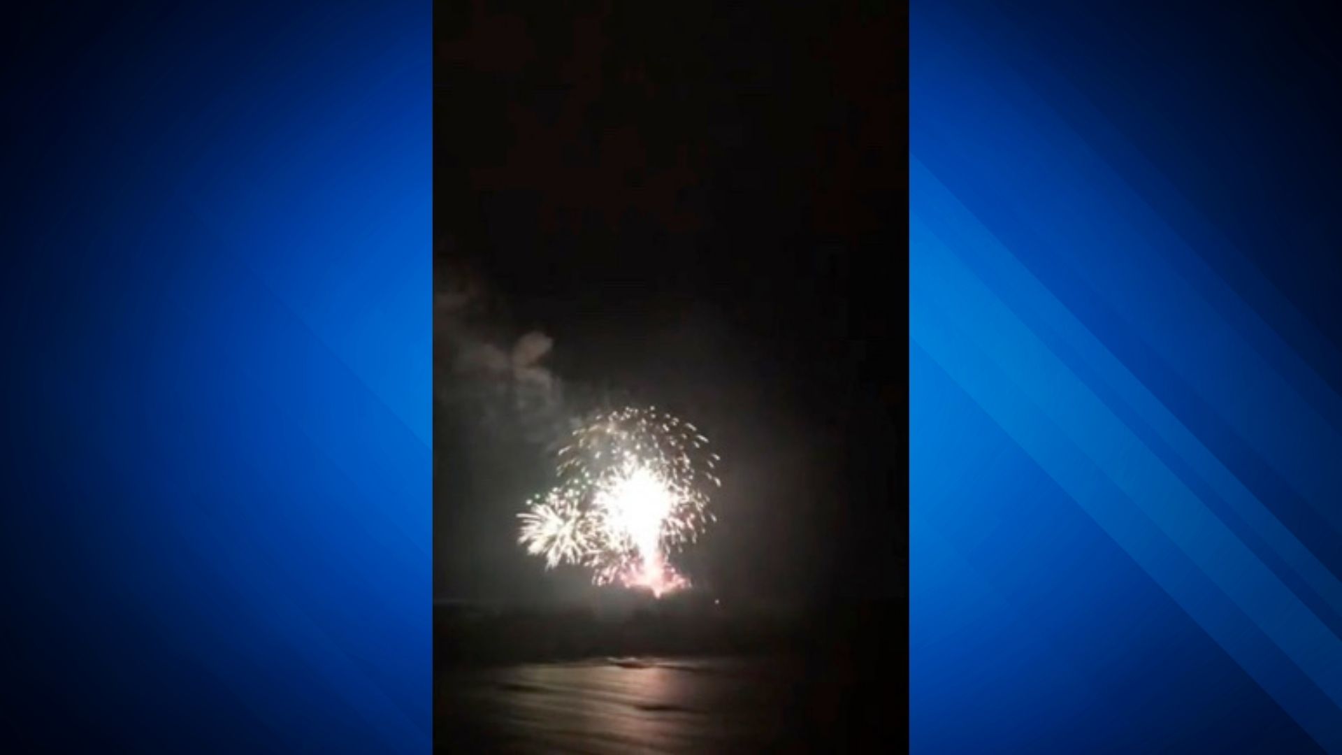 Fireworks malfunction causes show to end early in New Hampshire park