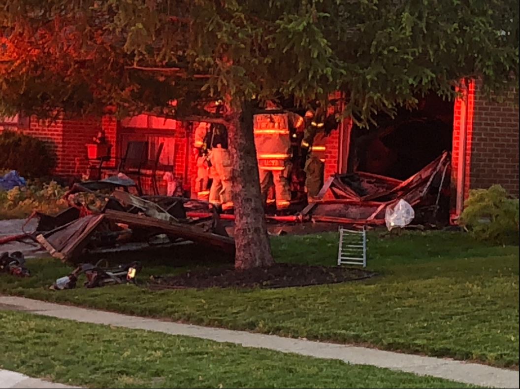 UPDATE No injuries from the Springboro house fire