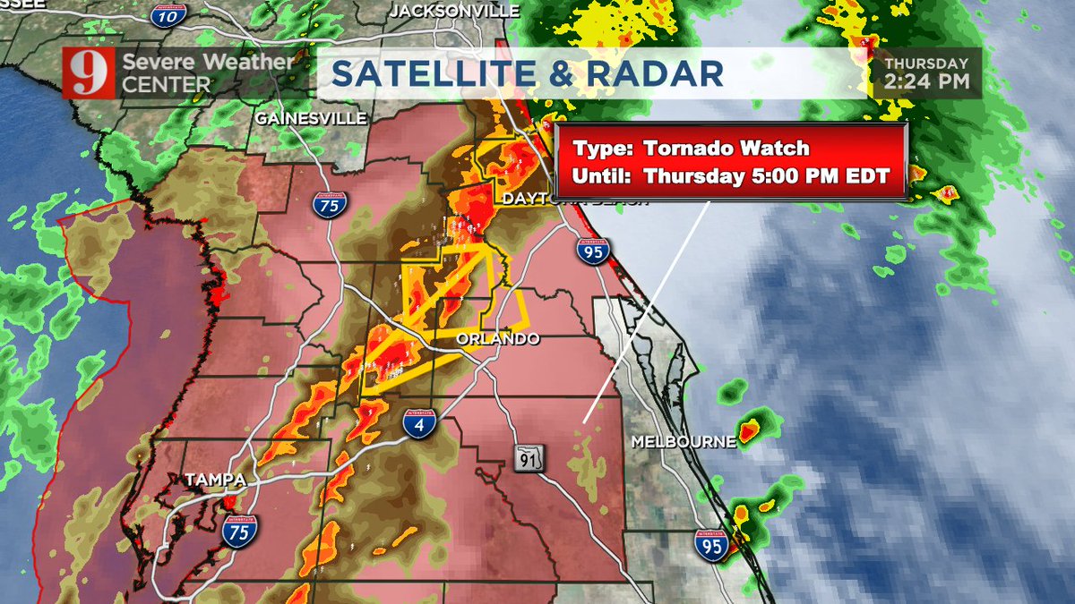 Sandy Walker Rumor Tornado Warning Florida 2023