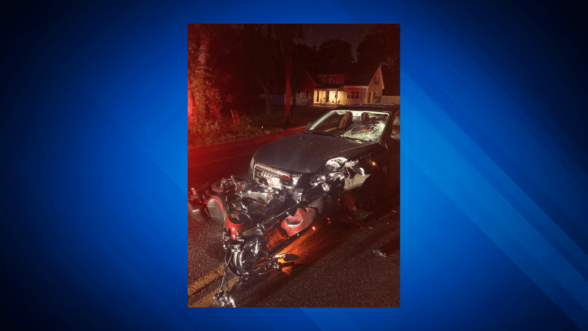 Motorcyclist suffers serious injuries in collision with car in Hanson