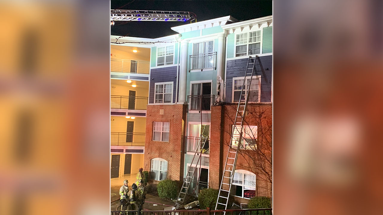 2alarm apartment fire in north Charlotte ruled accidental