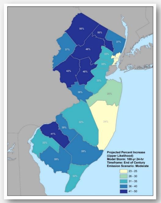 Rainfall New Jersey 2023 New Jersey Rainfall Has Increased A Lot More Than Previously Thought, With More To Come, Studies Find