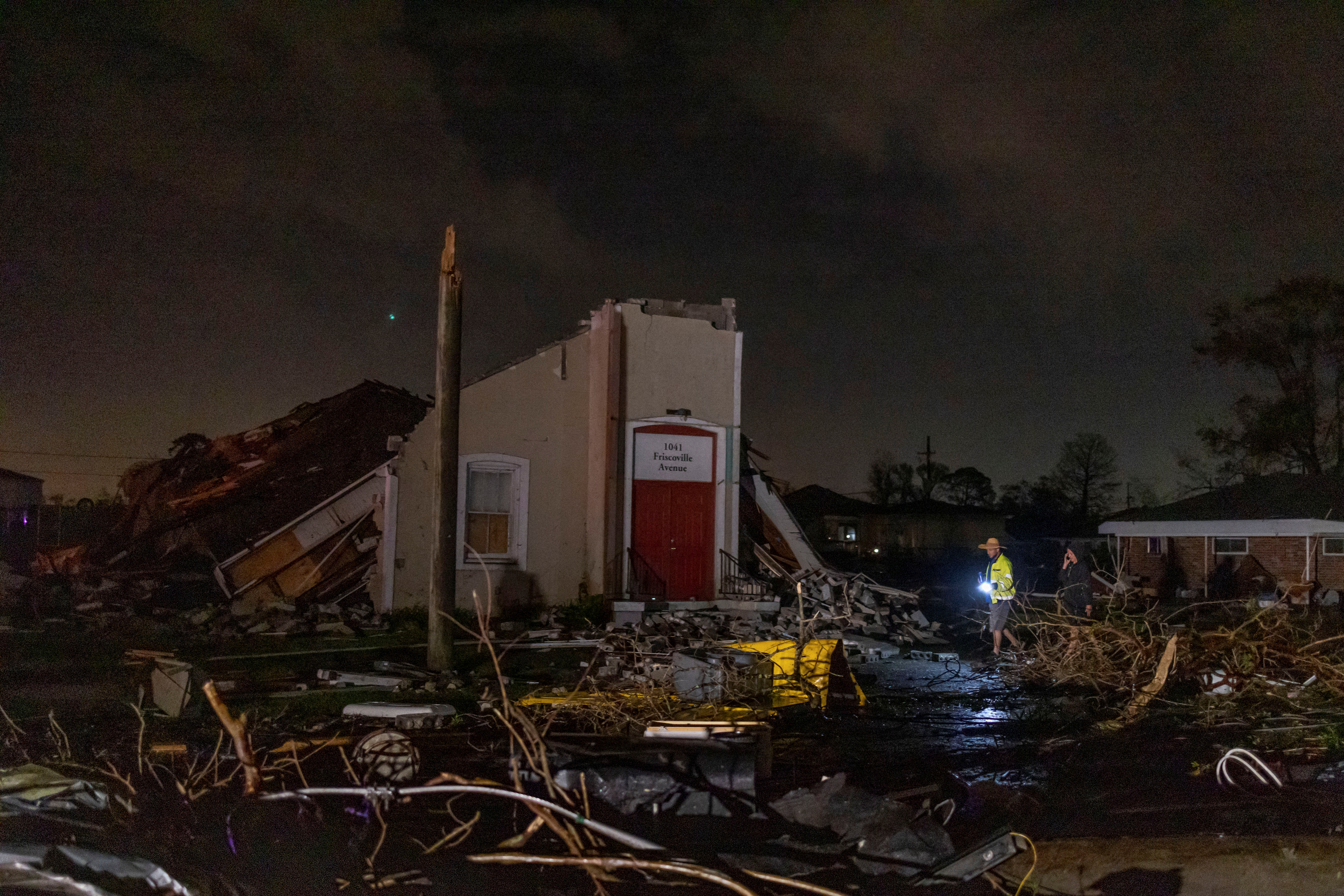 New Orleans Tornado 2023 Tornado Leaves New Orleans Neighborhood In Ruins, Killing One | Reuters