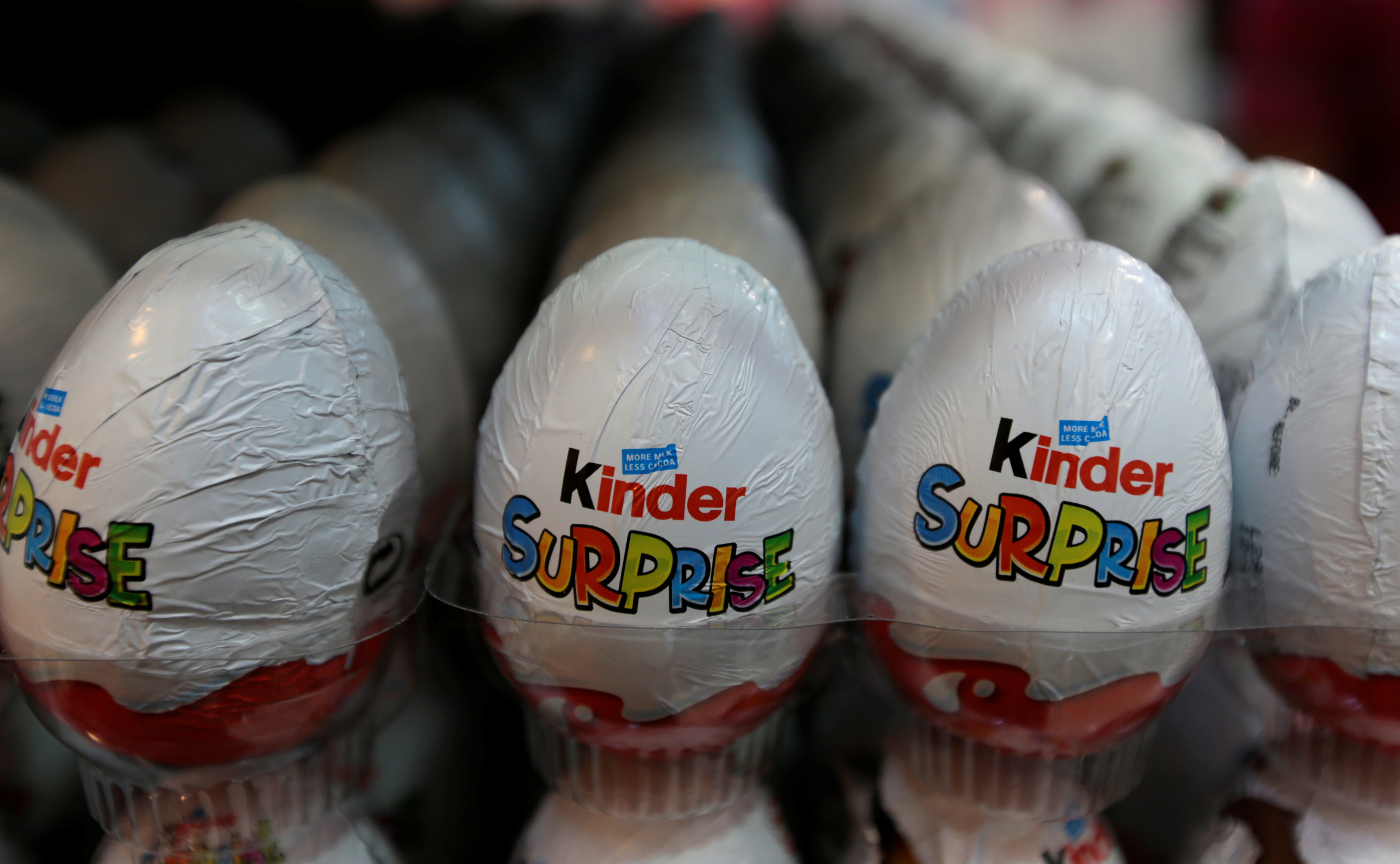Kinder Joy Toys List 2023 Ferrero Recalls Uk Kinder Surprise Chocolate Egg Over Salmonella Fear | Reuters