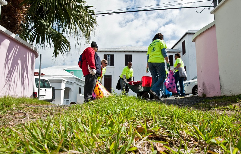 Litter Pickup Bernews