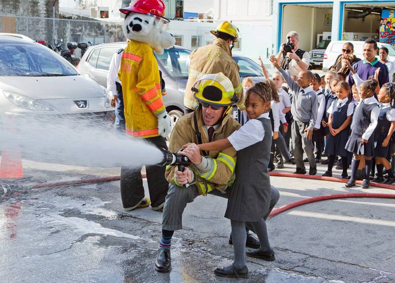 Photos Fire Safety Awareness Week Launched Bernews