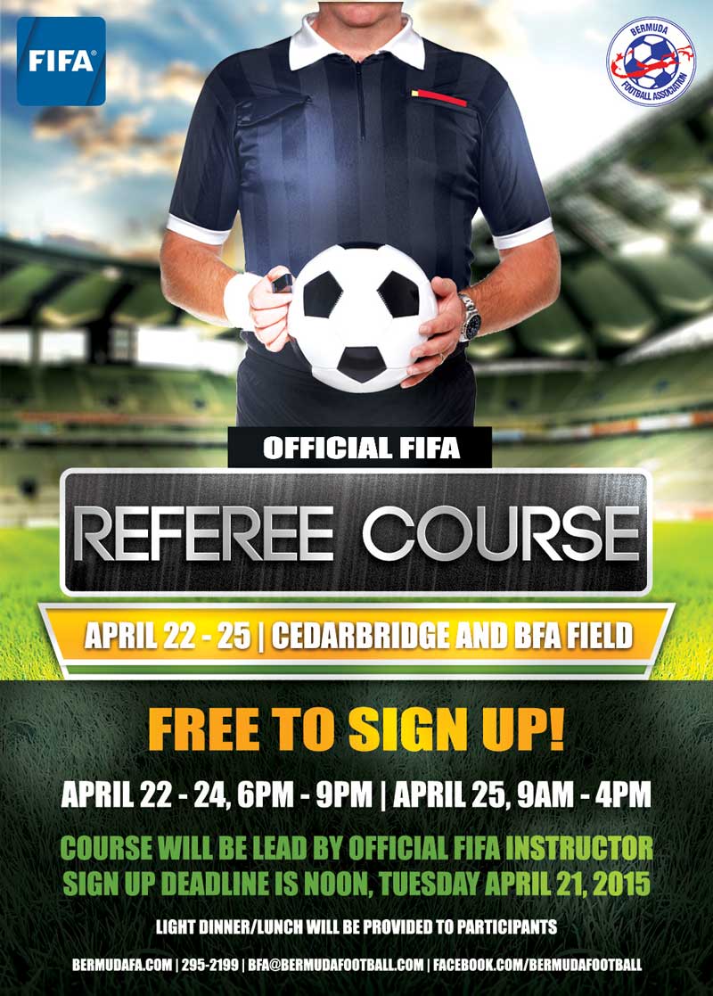 BFA To Host FIFA Beginners Referee Course Bernews