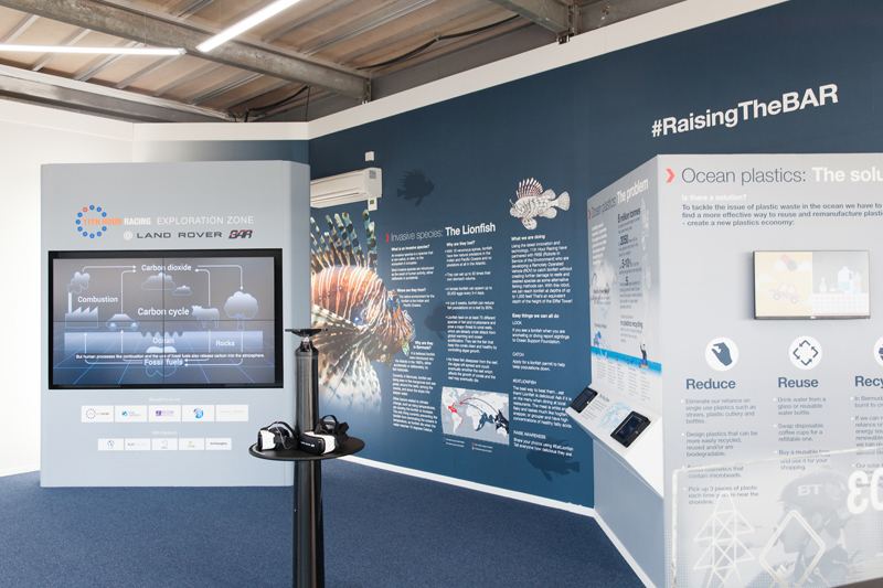 Land Rover BAR 11th Hour Exploration Open Day Bernews