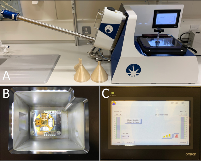 Sample Preparation and Transfer Protocol for InVacuum LongWavelength