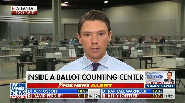 Fox News questions process of vote counting observation in